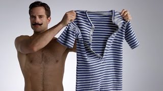 Evolution of mens swimwear in the last 100 years [upl. by Dnalyag]