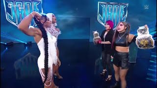 The Kabuki Warriors confrontan a Bianca Belair amp Jade Cargill WWE Smackdown 26042024 En Español [upl. by Cohberg]