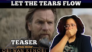 ObiWan Kenobi Teaser Trailer Reaction  Let the Tears Flow Through You [upl. by Nicolea]