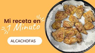 Alcachofas Crujientes en AirFryer una receta sencilla y rica [upl. by Akeem829]