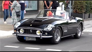 1 HOUR of Classic Cars amp Oldtimer DB4 Diablo 300SL Daytona 550 Spyder M1 AE86 Isetta F40 [upl. by Nered]