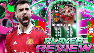 🔥97 SHAPESHIFTERS BRUNO FERNANDES PLAYER REVIEW  FIFA 23 ULTIMATE TEAM [upl. by Melesa966]