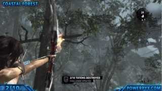 Tomb Raider  Ghost Hunter Challenge Collectibles All Totem Locations [upl. by Falk]