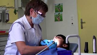 Dental visit Teeth cleaning in School Dental Clinic Part 3 Teeth cleaning [upl. by Asiram634]