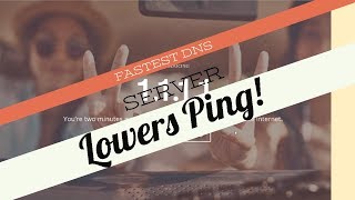 How to improve ping in game DNS 1111 Works 2018 [upl. by Sateia]