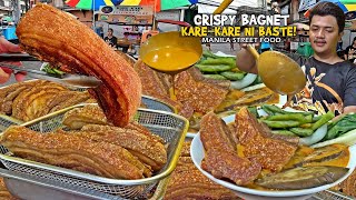 Patok na CRISPY BAGNET sa quotKAREKARE ni BASTEquot Made in TONDO Manila [upl. by Yunfei534]