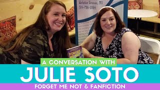 Julie Soto talks quotForget Me Notquot friendship with Ali Hazelwood and Buffy trivia Author Chats [upl. by Aloz]