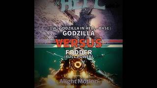 Hell lizard Vs Fodder edit shorts [upl. by Iahc]