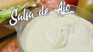 Salsa De Ajo Casera  La Mejor De Colombia [upl. by Philips505]