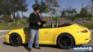 2013 Porsche 911 Carrera S Cabriolet Test Drive amp Convertible Sports Car Video Review [upl. by Beore]