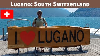 A Day in Lugano Switzerlands ItalianSpeaking Paradise [upl. by Yrrat]