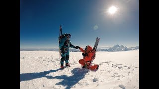 Climbing and skiing Cho Oyu sixth highest peak in the world [upl. by Rothenberg]