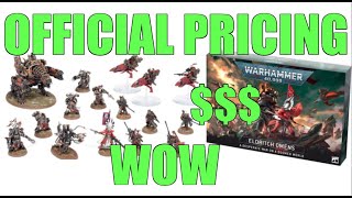 INSANE ELDRITCH OMENS PRICING I Almost Couldnt Believe it Warhammer 40k New BattleBox Set [upl. by Anaiviv]