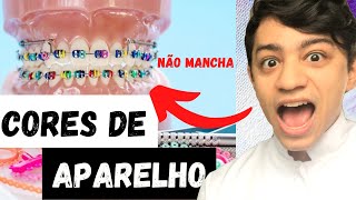 CORES DE APARELHO Você PRECISA SABER disso  Cores pra Aparelho Ortodôntico [upl. by Ainat602]