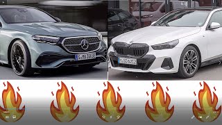 2025 MERCEDES E CASLSS VS BMW 5 SERIES WHO GOT THE BIGGEST BALLS W214 VS G90 [upl. by Ycnan87]