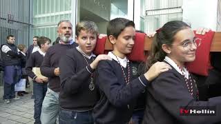 Procesión Infantil de Semana Santa de Hellín 120419 [upl. by Sill420]