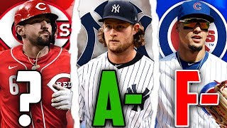 Grading Every MLB Teams 2020 Offseason so far [upl. by Onilatac529]