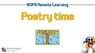 NOPA Poetry Time  The Nut Tree Poem by Miss Bentley [upl. by Ordway]