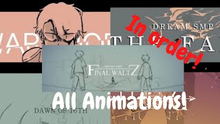 SADist Dream SMP Animations IN ORDER [upl. by Anemolihp816]