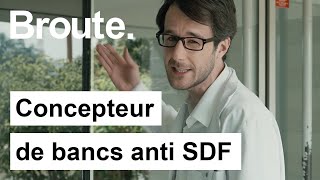 Concepteur de bancs anti SDF  Broute  CANAL [upl. by Gennaro]