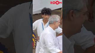 Ratan Tata’s assistant Shantanu Naidu looks HEARTBROKEN during funeral amp last rites 🥺 shorts [upl. by Ennairod]