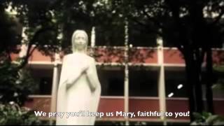 Ateneo Hymn Song For Mary with lyrics [upl. by Atikihc]