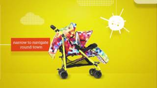 Cosatto SHUFFLE Tandem Pushchair  Product Video [upl. by Rehpotsrik]