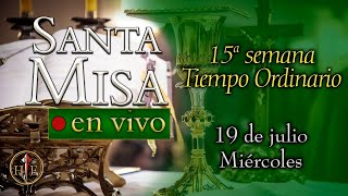 🔴 Rosario y Santa Misa  Miércoles 19 de julio⚜️ Heraldos del Evangelio [upl. by Fionnula]