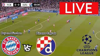 🔴LIVE Bayern München gegen Dinamo Zagrebt 🏆Champions League 2024 ⚽ Spiel heute LIVE“ [upl. by Gannon792]