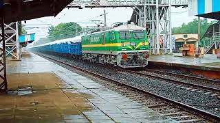 WAG9 Beautiful Locomotive With Overload Goods Coal ।। Indian latest Train video ।। [upl. by Ordnagela825]