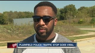 Video of Plainfield traffic stop goes viral [upl. by Eittik]