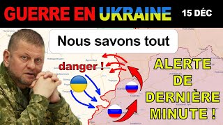 15 déc  FUITE Les renseignements américains exposent le nouveau plan russe  Guerre en Ukraine [upl. by Morehouse]