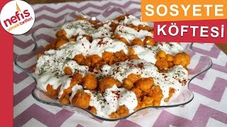 Sosyete Köftesi Tarifi  Bulgur Köftesi  Nefis Yemek Tarifleri [upl. by Garris]