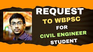 Request to wbpsc for civil engineer Student  Written Cutoff amp Result Analysis  Mr Sukriti Dan [upl. by Anirdnajela]