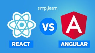 React vs Angular In 2020  Difference Between Angular And React  ReactJS Training  Simplilearn [upl. by Tocs]