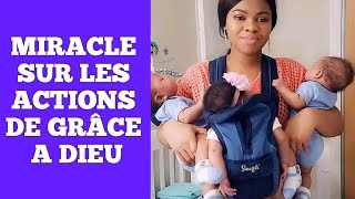 MIRACLE AVEC ACTION DE GRÂCE PROPHETESSECLAUZELE MIRACLE [upl. by Abbub]