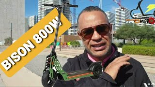 trottinette bison X1 casablanca marrakech morocco trottinette Maroc nocopyrightmusic youtube [upl. by Varion]