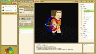 CraftStudio  Basic walk cycle animation test [upl. by Joerg]