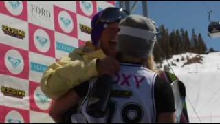 Winning runs at the TTR Roxy Chicken Jam USA  Slopestyle [upl. by Derian]