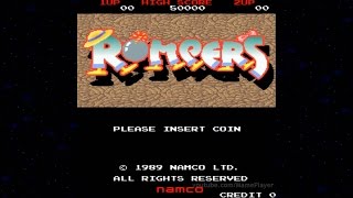 Rompers 1989 Namco Mame Retro Arcade Games [upl. by Wolsky]