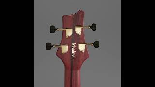 Blender model Marleaux Diva 4 Royal Purple fretless premium electric bass [upl. by Sivert]