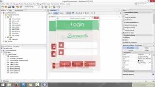 Java NetBeans custom login gui  como hacer un login o inicio de sesión personalizado [upl. by Aierdna]