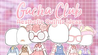 Gacha Club Aesthetic Outfits Ideas 🌸 [upl. by Tia464]