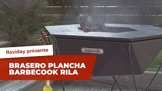 Brasero Plancha Barbecook Rila présenté par Raviday [upl. by Oleg]