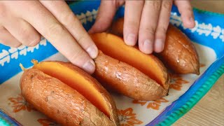 💯 You will not stop eating sweet potato if you cook it this way Easy dinner recipe » vegan [upl. by Sean]