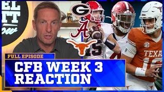 Arch Manning arrives Alabama amp Oregon explode Georgia survives amp Michigan has a QB problem [upl. by Chrisoula782]