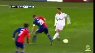 Amazing Skills from Cristiano Ronaldo at Real Madrid vs Basel [upl. by Justin]