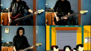 Goth Kids Song  South Park  Guitar and bass cover [upl. by Zinn]