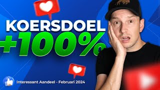 Interessant AANDEEL dat kan VERDUBBELEN volgens analisten  Febr 2024 [upl. by Kirkwood422]