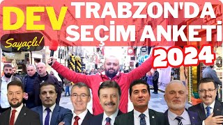 AK PARTİNİN KALESİ TRABZONDA DENGELER DEĞİŞİYOR MU  SAYAÇLI DEV SEÇİM ANKETİ  SOKAK RÖPORTAJLARI [upl. by Nina]